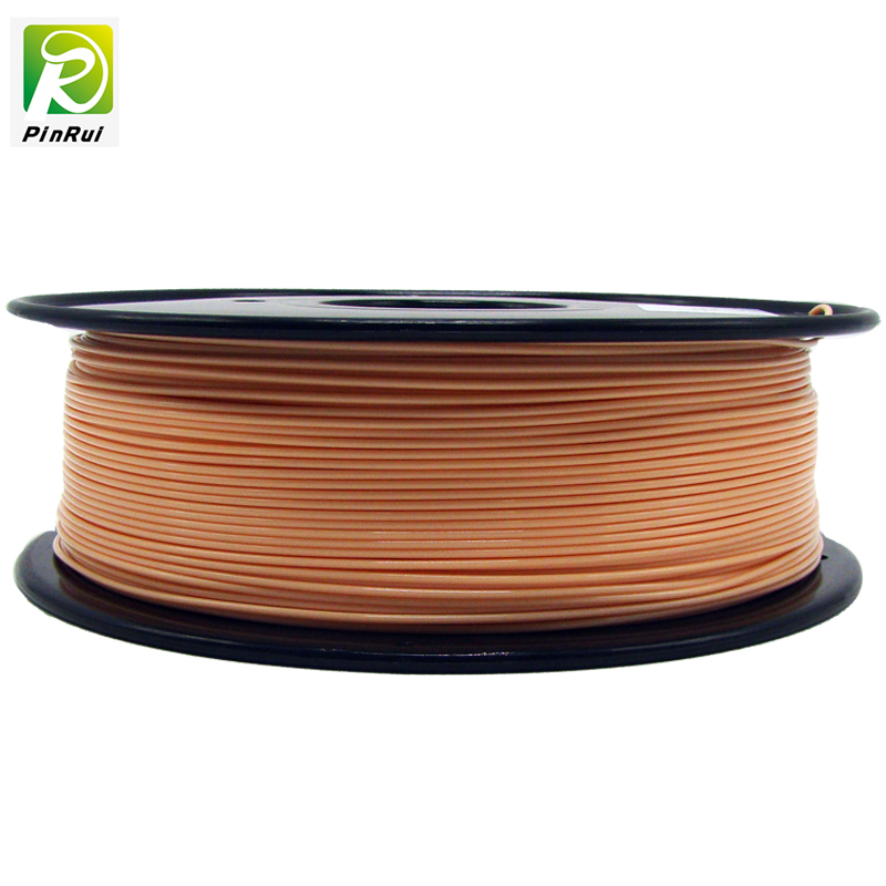 Pinrui ที่มีคุณภาพสูง 1 กก. 3D PLA เครื่องพิมพ์ Filament สีผิว