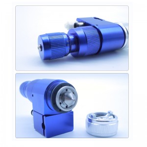 พลังงานอัตโนมัติสเปรย์ปืน 0.8/1.2 MM หัวฉีดอุตสาหกรรม Atomizing นิวเมติกเครื่องมือสีความดันต่ำปรับ