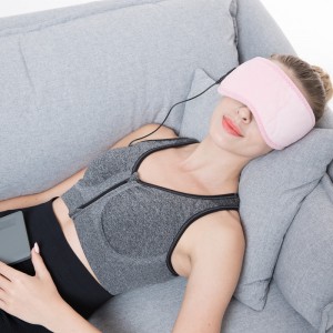 ที่กำหนดเองพื้นผิวที่อ่อนนุ่ม Eletric หน้ากากตาอุ่น usb อุ่น