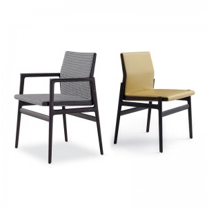 Nordic Black Leg Solid Chair เก้าอี้อาหารห้องรับประทานอาหารเก้าอี้รับประทานอาหารที่ทันสมัยพร้อมแขน