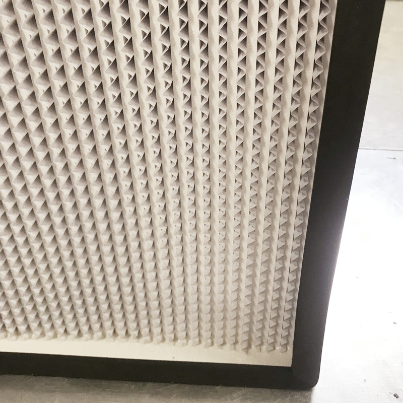 ราคาขายส่งทนต่ออุณหภูมิสูง HEPA HVAC กรองอากาศ H13