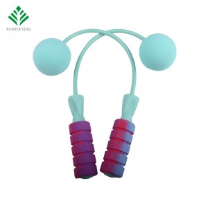 เชือกกระโดดแบบไร้เดียงสาเชือกกระโดดไร้สายถ่วงน้ำหนักสำหรับการออกกำลังกายการออกกำลังกายการกระโดดเชือกกระโดดเชือกสำหรับผ...