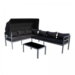 STEEL 3PCS KD SOFA SET N-014KD