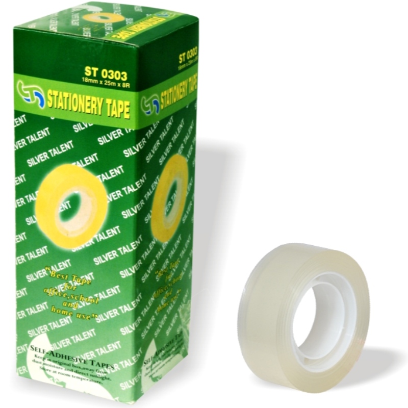 Bopp Stationery Packing Tape ในบรรจุกล่องสี