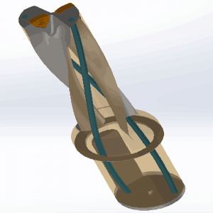 3D U Drill Insert WCMT