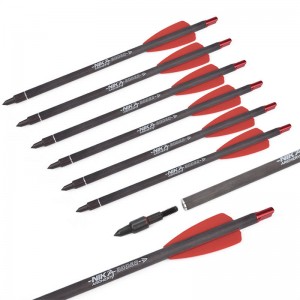 Elongarrow 7.5 นิ้ว R9 Cobra Adder Crossbow Bolts