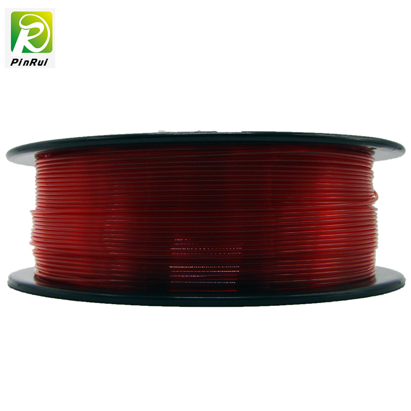 Pinrui 3D Printer 1.75mmpetg สีแดงสำหรับเครื่องพิมพ์ 3D