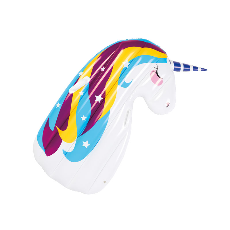 PVC Custom Made Cartoon Cartoon Unicorn Swimming Pool Floats