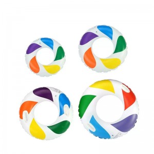 แหวนว่ายน้ำที่พองได้ของเล่นว่ายน้ำฤดูร้อนสำหรับผู้ใหญ่และสำหรับเด็ก