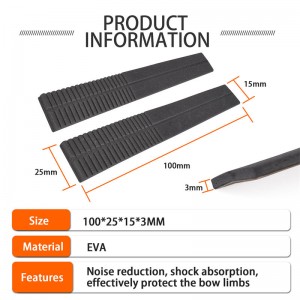 elongarrow archery recurve bow hembs stabilizer การจับกุมโบว์ shock abdorber bow bow limb shock ลดเสียงรบกวน