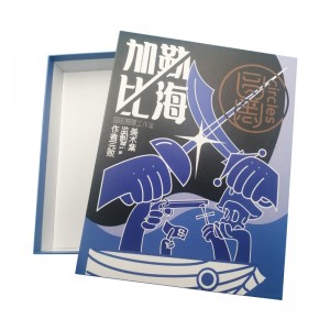 สคริปต์ฆ่าเนื้อเรื่องกล่องบรรจุภัณฑ์ที่กำหนดเอง Hard World Cover สีกล่องการพิมพ์สคริปต์การฆ่ากล่องของขวัญการปรับแต่งกล่องของขวั...