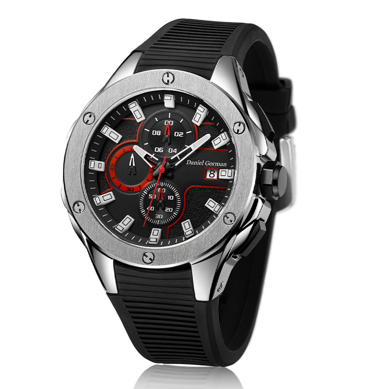 Daniel Gormantop แบรนด์ Luxury Sport Watch Men นาฬิกาทหารสีฟ้าสายยางอัตโนมัติ C นาฬิกา RM2205