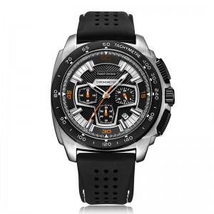 Daniel Gormantop แบรนด์ Luxury Sport Watch Men นาฬิกาทหารสีน้ำเงินสายยางอัตโนมัตินาฬิกากันน้ำ RM2206