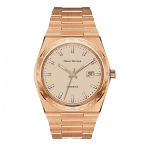 นาฬิกาข้อมือสแตนเลสสตีลมัลติฟังก์ชั่นควอตซ์นาฬิกา DG9001