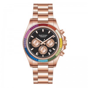 นาฬิกาสเตนเลสสตีลควอตซ์ watchdg9003