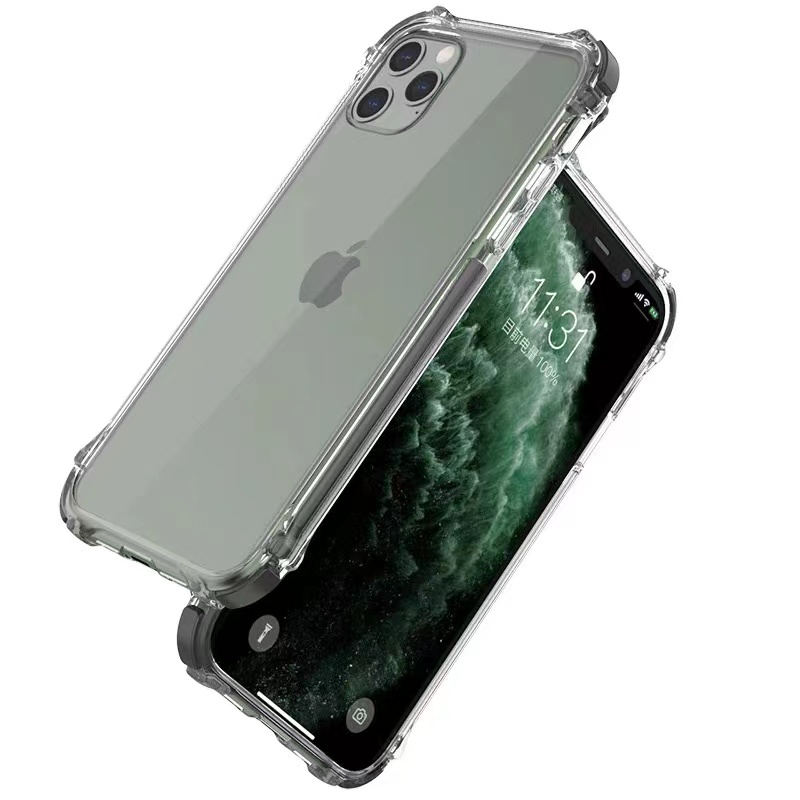 เหมาะสำหรับ Apple 13promax โทรศัพท์เคสโปร่งใสแบบรวมทุกอย่างรวมกัน