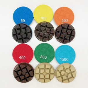 คอนกรีตเรซินบดดิสก์ 400#/concrete เรซิน oolishing pad#/diamond disc