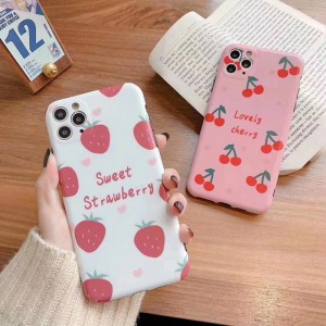 เหมาะสำหรับเคสโทรศัพท์มือถือของ Apple iPhone12Pro, Love Animation Net Red Mobile Phone Lieffion