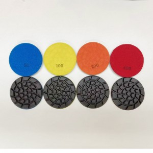 คอนกรีตเรซินบดดิสก์ 400#/concrete เรซิน oolishing pad#/diamond disc