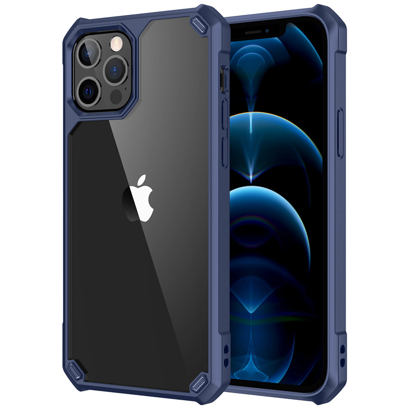 เหมาะสำหรับเคส iPhone 12PRO กรณีป้องกันทหารหนักเคสที่เป็นของแข็งกันกระแทก