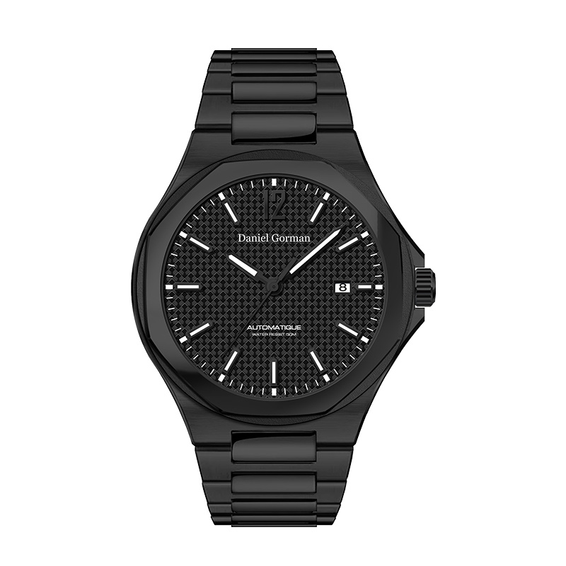 Daniel Gorman DG9007 Luxury Men \\ S Watch Logo Custom 316 สแตนเลสสตีลนาฬิกาข้อมือสแตนเลสควอตซ์