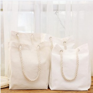 กระเป๋าช้อปปิ้งแฟชั่นผ้าใบ