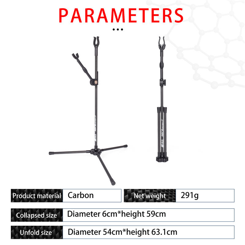 Elongarrow 3K Bowstand Bow Bow ส่วนประกอบสำหรับนักธนู