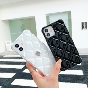 โทรศัพท์มือถือใหม่เคส Apple iPhone14/PRO เคสตัวป้องกัน TPU Lattice Anti Case Protective Case