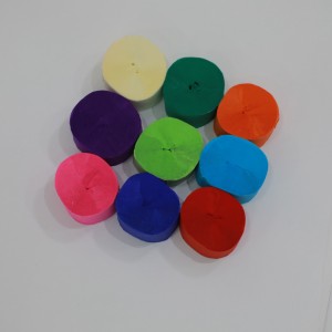 Crepe Paper Streamers- ยืดใหญ่&ง่ายต่อการบิดสำหรับงานแต่งงาน, วันเกิด, อาบน้ำเจ้าสาว, คริสต์มาส, ปาร์ตี้สนุกในประตู&ของตกแต่งสายรุ้ง
