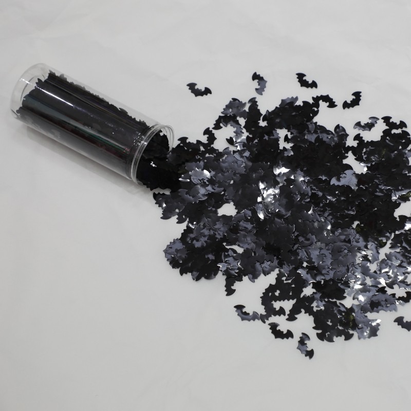 Black Push Pop Confetti Poppers