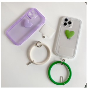 เหมาะสำหรับเคสโทรศัพท์มือถือ Apple iPhone13Pro เคสโทรศัพท์มือถือซิลิโคน, สร้อยข้อมือรักเคสนุ่ม