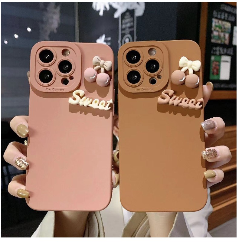 เหมาะสำหรับเคสโทรศัพท์มือถือ Apple iPhone12 Pro Max, เคสโทรศัพท์มือถือซิลิโคน, เคสโทรศัพท์มือถือเชอร์รี่