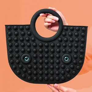 กระเป๋าหิ้ว Silicone ด้านบนกระเป๋าสะพายไหล่