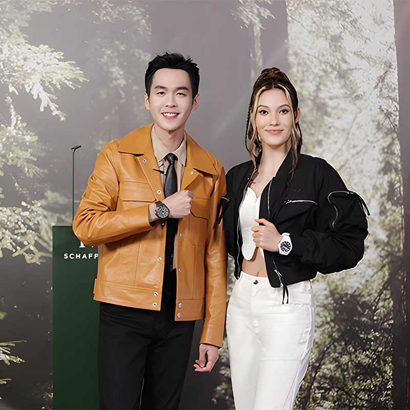 IWC ร่วมกับ Ambassadors Brand Gu Ailing และ Zhang Ruoyun ได้เปิดตัวนาฬิกาซีรีส์ปืนใหม่ใหม่ออนไลน์