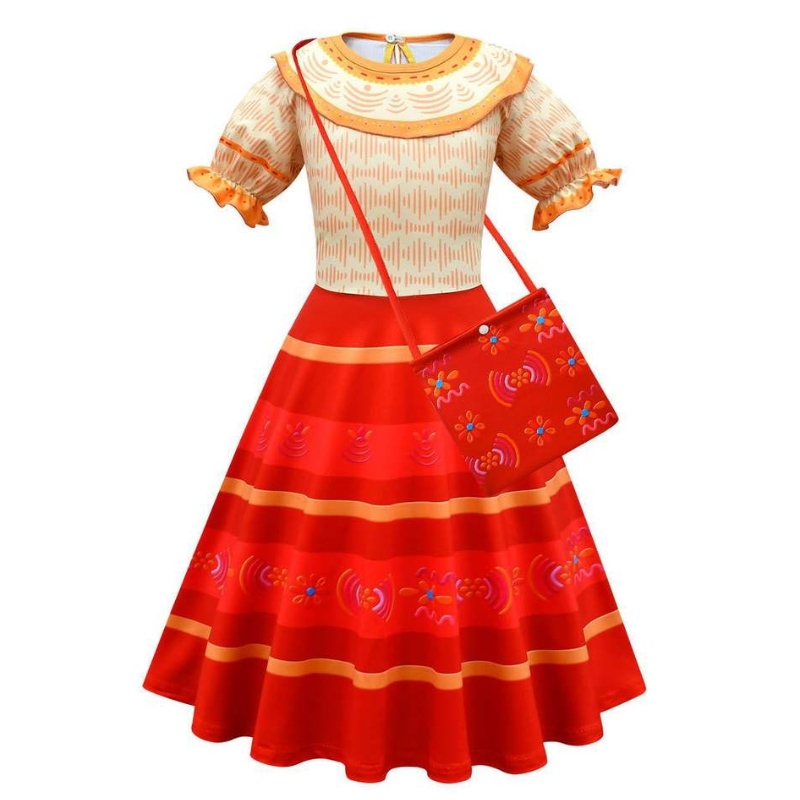 2022 Magic House Kids Dress Up Costume Festival ชุดคอสเพลย์ชุดสั้น Princess Dress