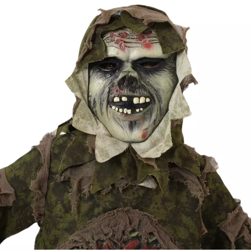 Swamp Monster Thing Halloween Scary Scary Terror Cosplay เครื่องแต่งกายสำหรับเด็ก