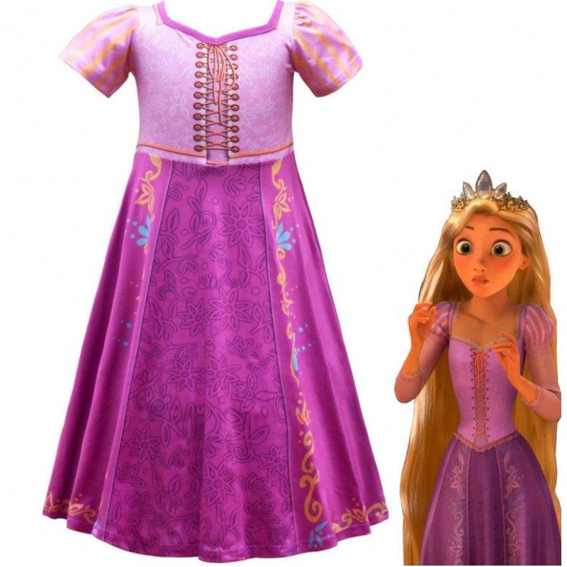 Magic Hair Rapunzel คอสเพลย์ชุดเจ้าหญิงชุดทีวี&movie คอสเพลย์เครื่องแต่งกาย