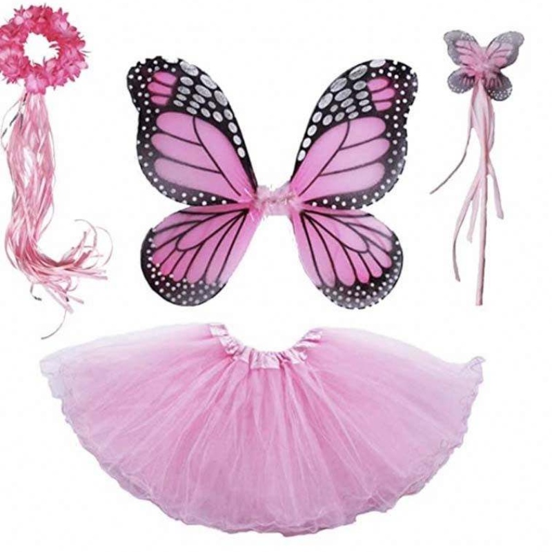 ชุดคาร์นิวัล Girls \\ 'Fairy Party Set อายุ 3-8 ปี Princess Fairy Tutu Skirt Costume DGHC-035