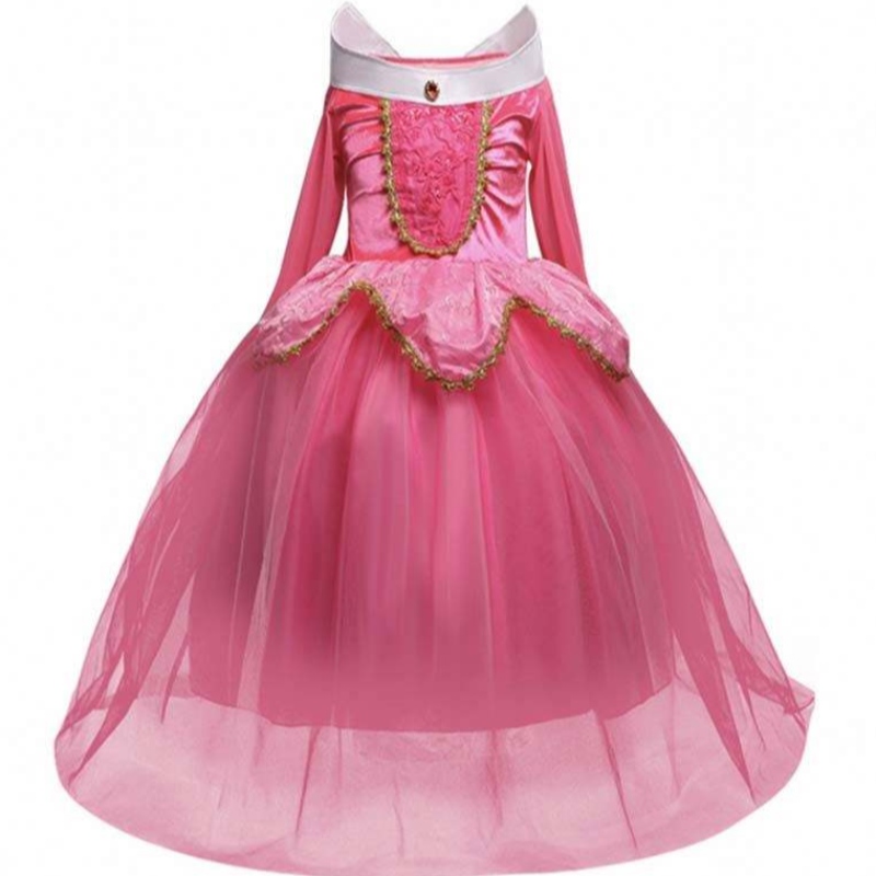 ชุดฮัลโลวีนเด็กเจ้าหญิงนิทราปาร์ตี้สาวชุดแต่งกาย 2-10 ปี Aurora Princess Dress HCSP-002
