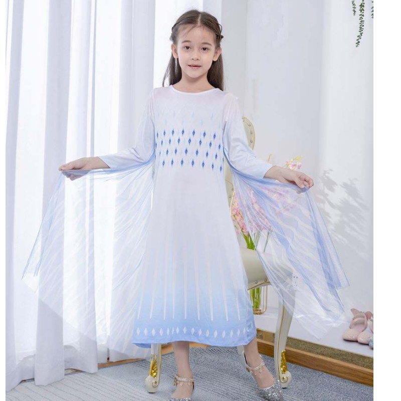 Fancy Baby Frocks Elsa Costume Christmas Christmas Halloween Party สำหรับเด็ก