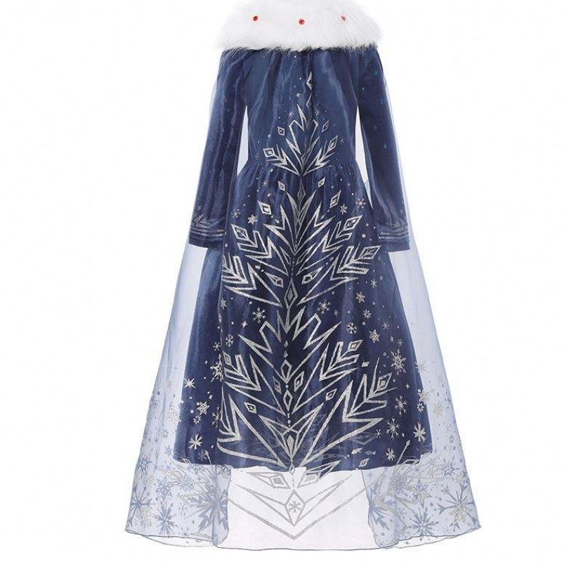 Baige European และ American Girls Elsa Anna Girl Princess Christmas Christmas Kids Winter Dress bx1736