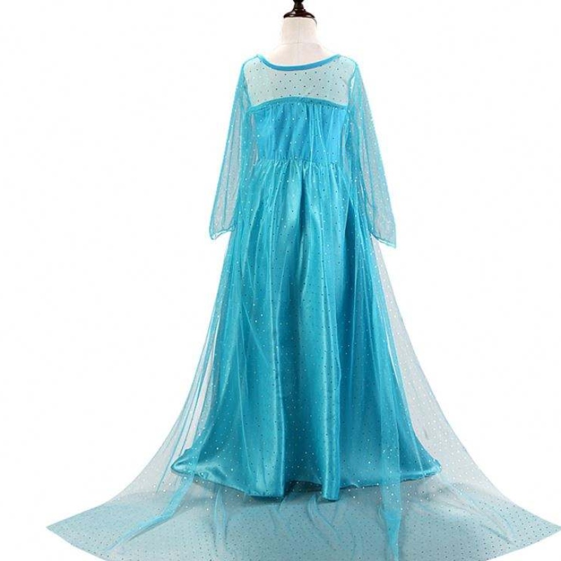2021 Elsa 2 Halloween Skirt Girls Dress Tailing Printed Princess Princess Children \\ s