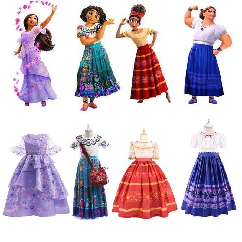 ห้องวิเศษที่เต็มไปด้วย Peppa Princess Isabella Dress เครื่องแต่งกายโชว์เครื่องแต่งกายเด็กชุดคอสเพลย์ชุดผู้หญิงผู้หญิง