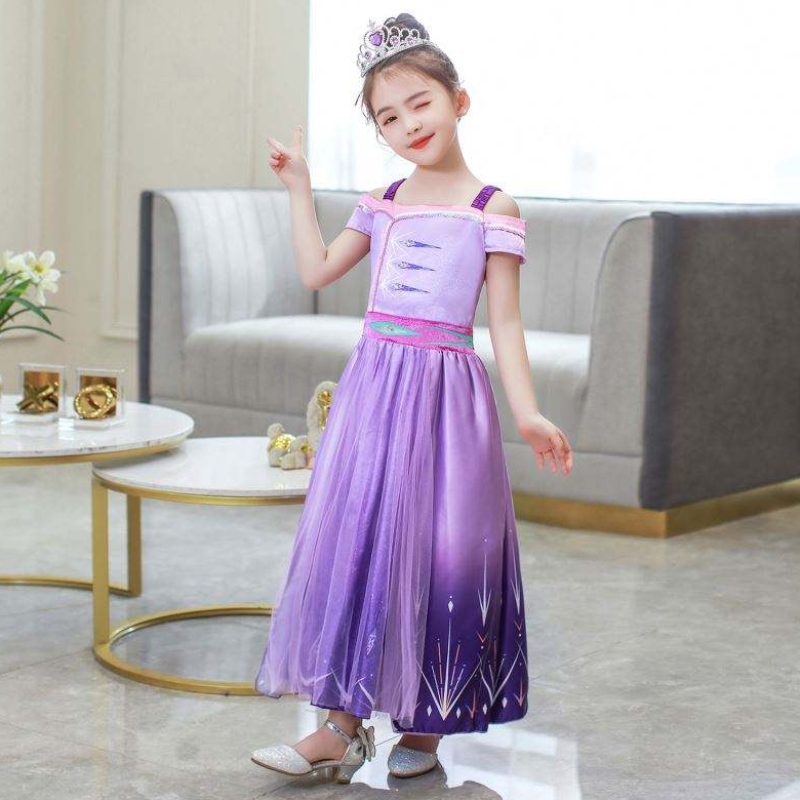 Baige Halloween Princess Dress Girl Cosplay Dreses Child Summer Aisha Queen Children \\ S Skir