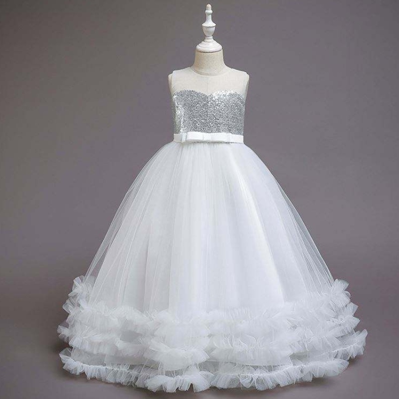 Girls Party Clothing Flower Girls Princess Wedding Ball Gown ชุดราตรีชุดราตรี