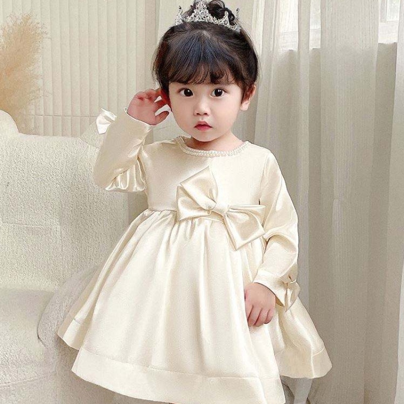Baige Children Dress Party Wear Fairy Flower Girls Dresses 6 ปีลูกบอลวันเกิด Gown 9105