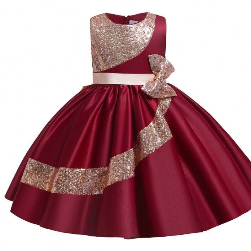 Baige 10 ปี Amazon Sequined Children \\ S Party Party Dress Girls Wedding Party Ball Gown L5283