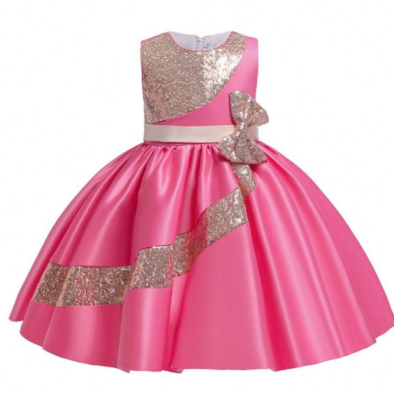 Baige 10 ปี Amazon Sequined Children \\ S Party Party Dress Girls Wedding Party Ball Gown L5283