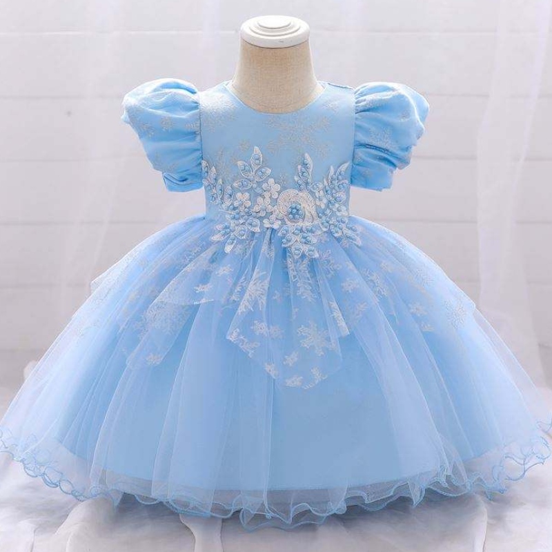 baige baby girl frocks ออกแบบแขนสั้นการเต้นรำชุดเต้นรำเด็ก \\ s party สวมชุด l2028xz