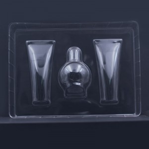 ถาดบรรจุภัณฑ์พลาสติกพลาสติกเครื่องสำอางที่กำหนดเอง